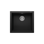 RealStone K005 Gordion 52 Tezgah Altı Granit Eviye Siyah - Görsel 2